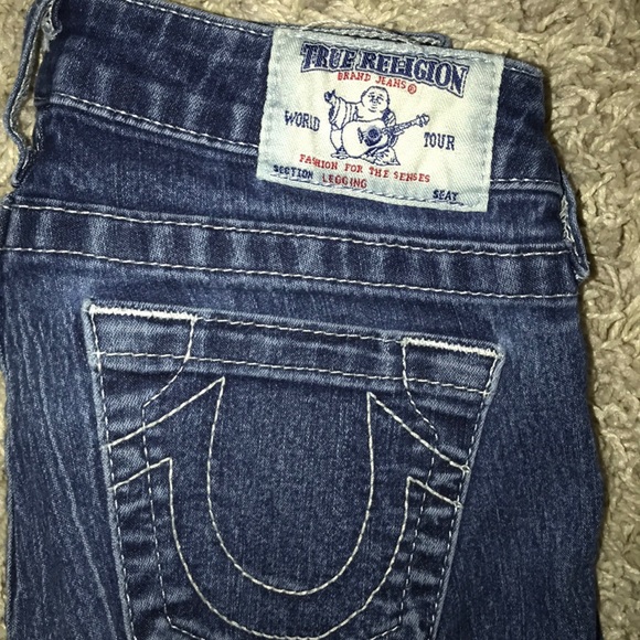 True Religion Skinny Jean Denim Blue Size 26 - Picture 4 of 4